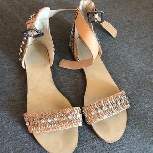 Dolce vita jeweled strappy sandals